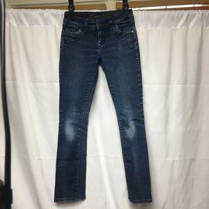 Delia’s Morgan Jeans Size 0 P (Petite) Dark Blue